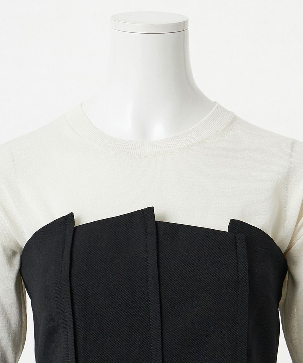 23区 【エステータ】ウールリネン ビスチェ 