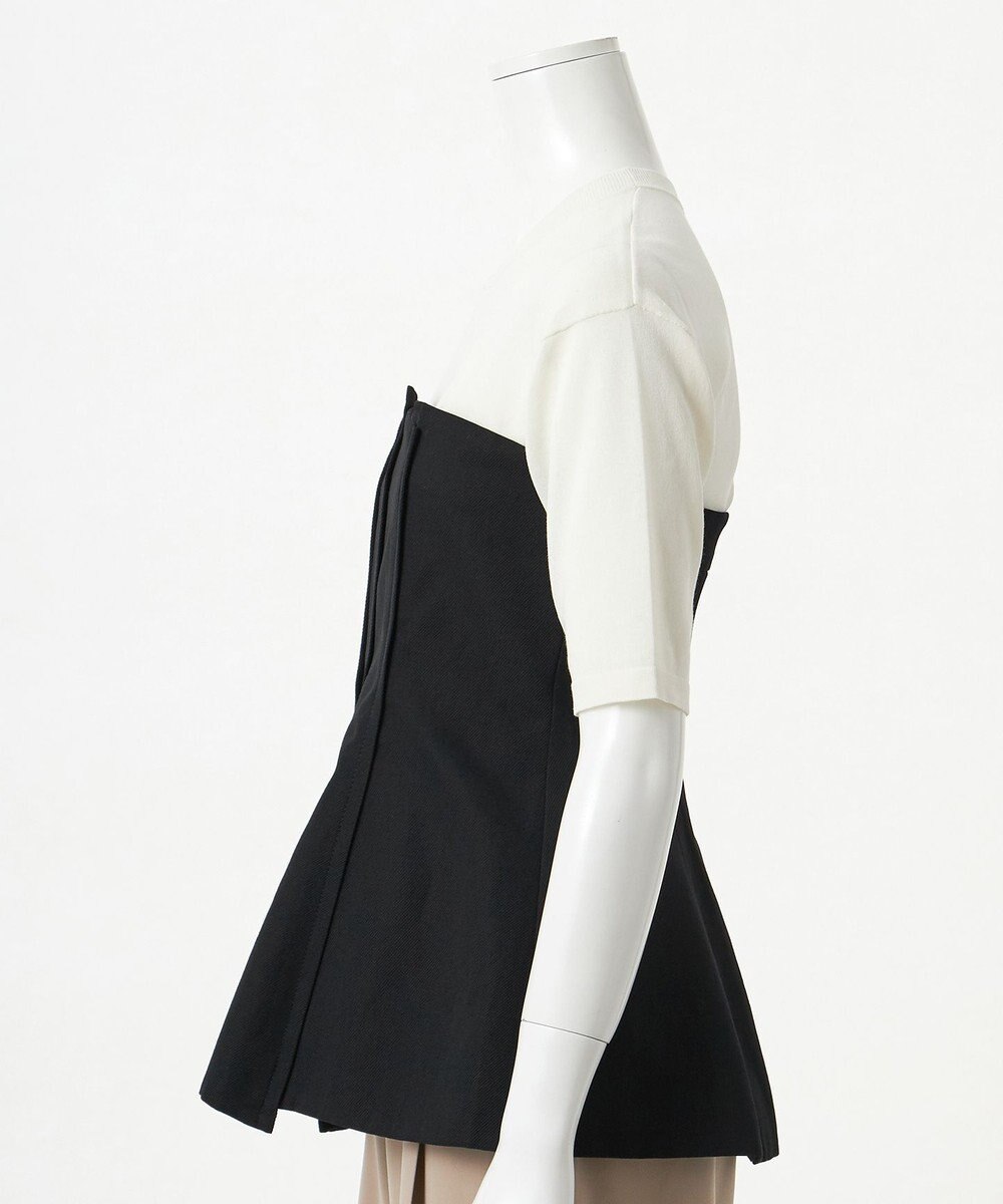 23区 【エステータ】ウールリネン ビスチェ 