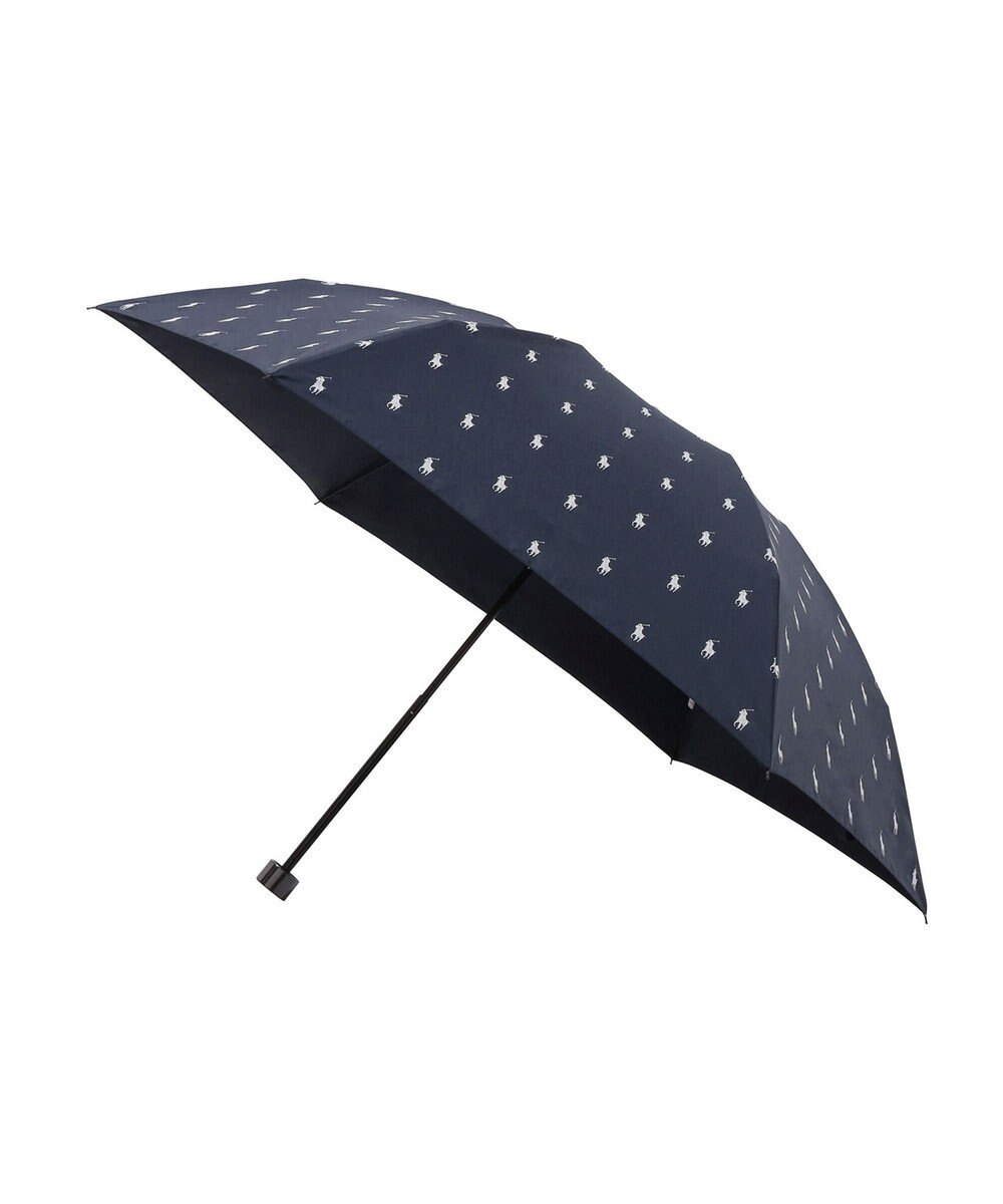 MOONBAT 【WEB限定】POLO RALPH LAUREN（ポロ ラルフローレン） 折りたたみ傘 ポロポニー プリント 