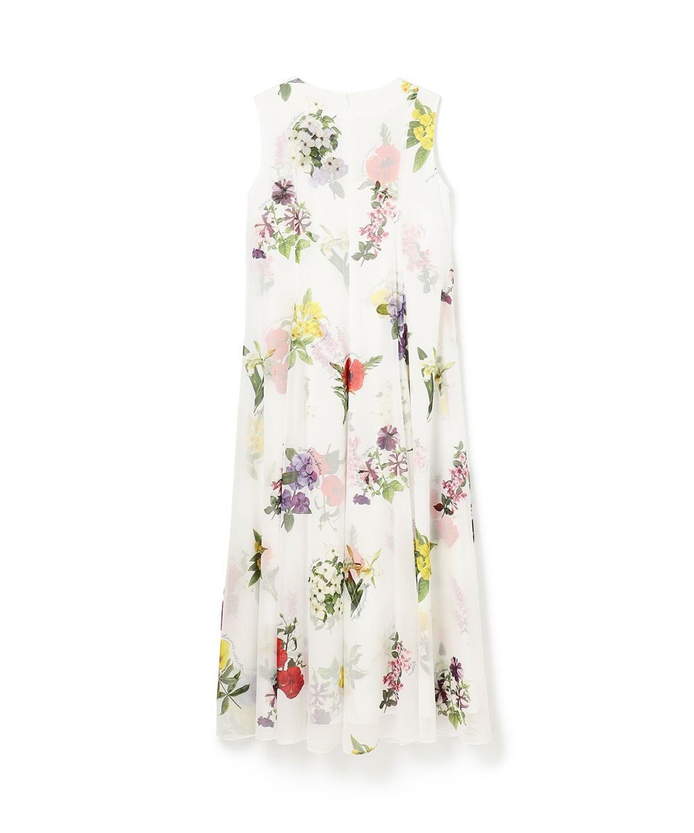 GRACE CONTINENTAL ボタニカルレイヤードワンピース 