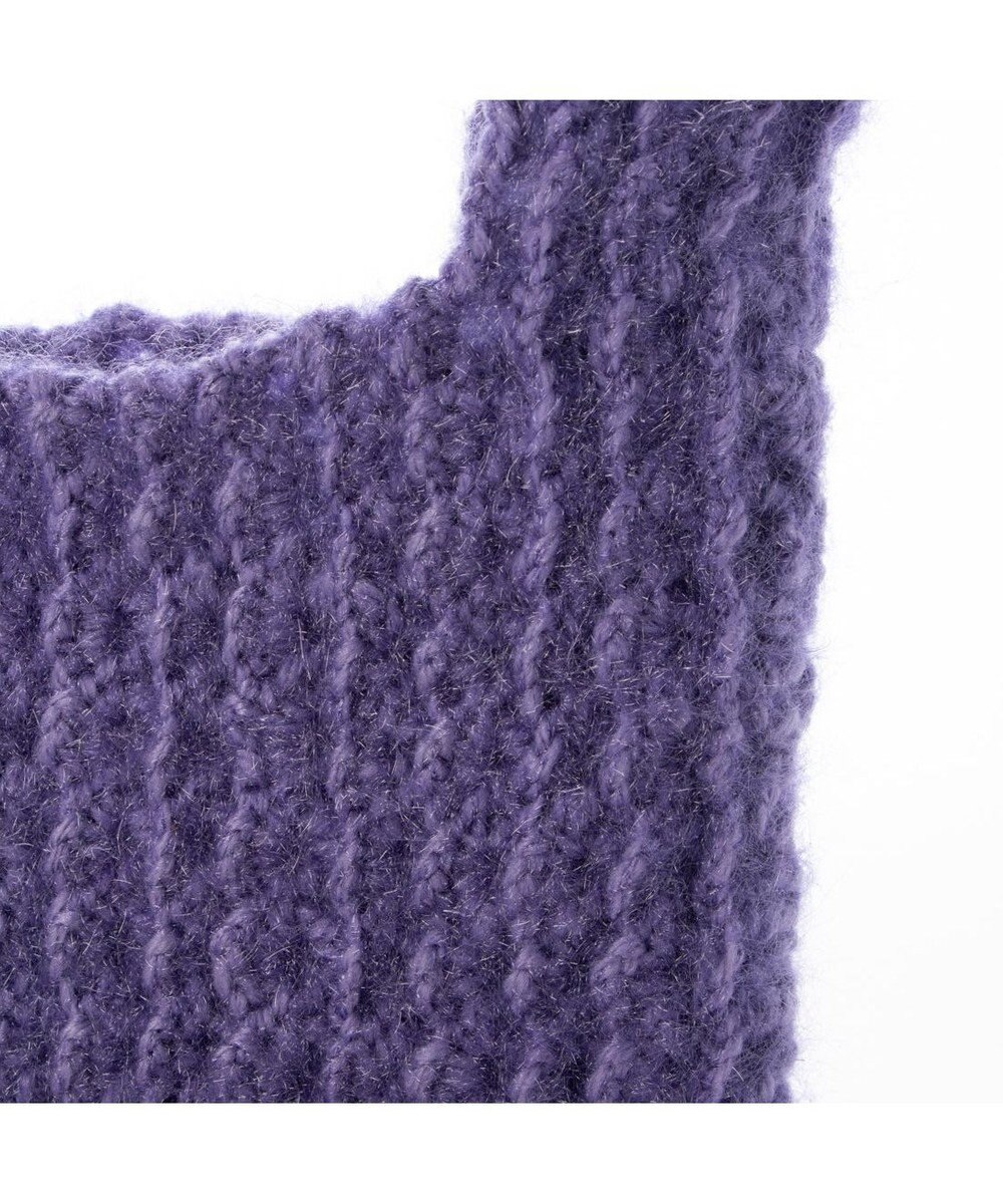 UNBILLION カシュカシュ cachecache / 柄編みニットショッパーバッグ 