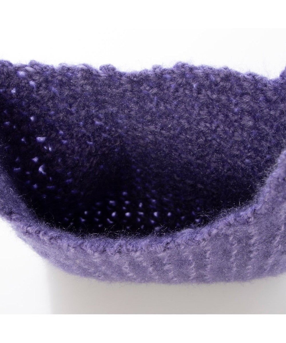 UNBILLION カシュカシュ cachecache / 柄編みニットショッパーバッグ 