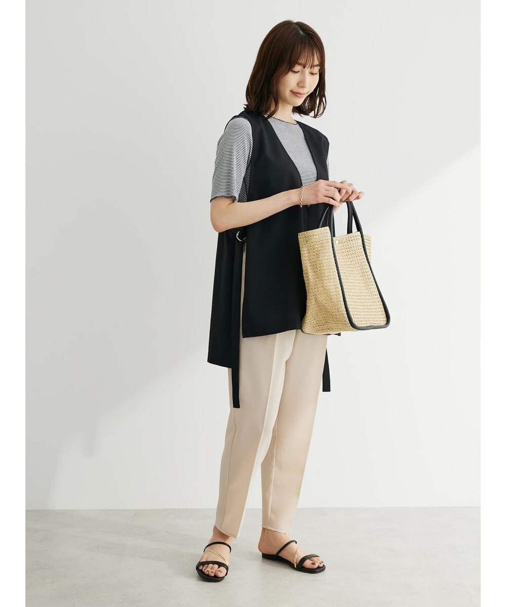 Green Parks 接触冷感　テーパードパンツ 