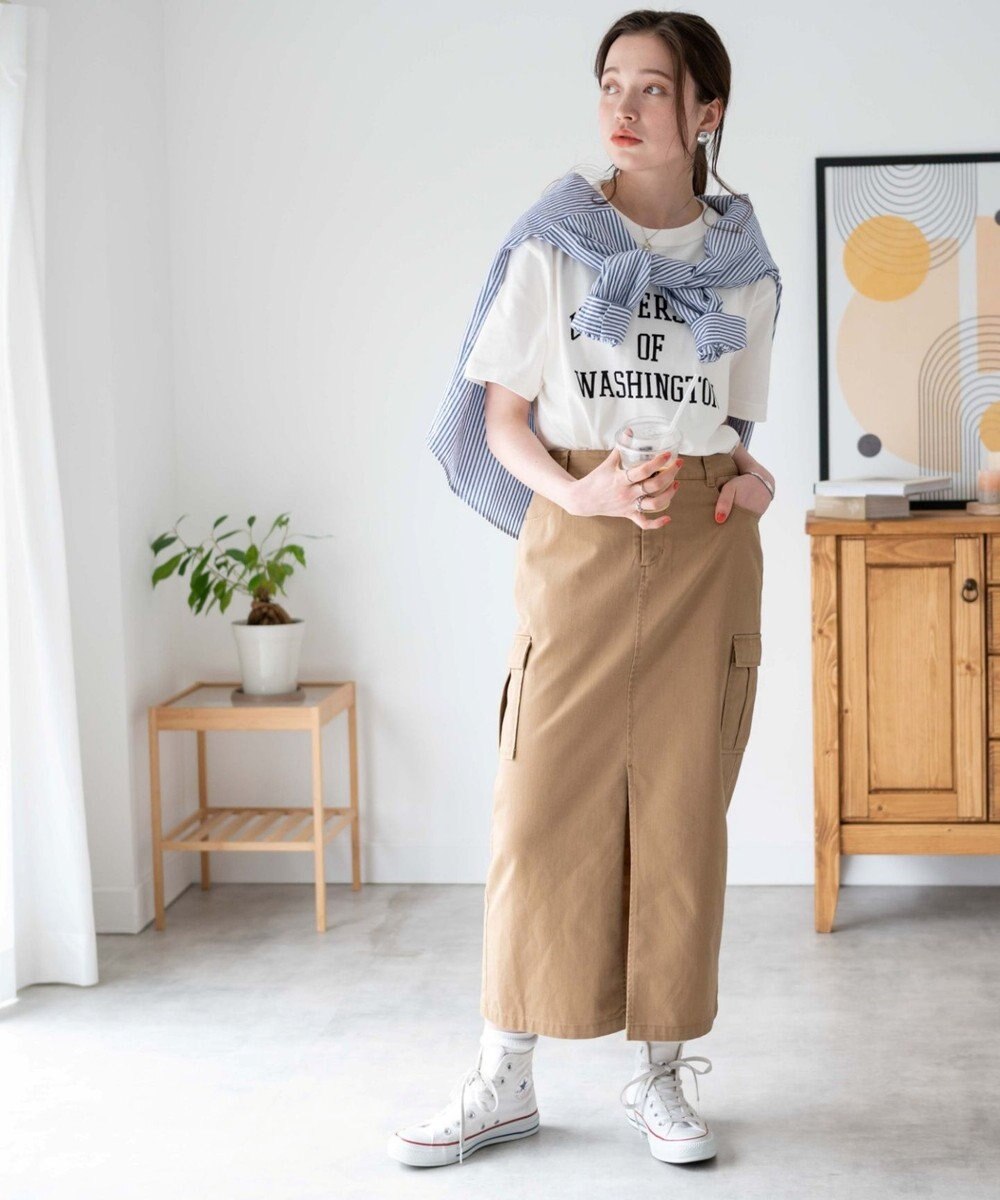 WEGO 【新色追加/手洗い可/綿100%/MLXLサイズ】クルーネックプリントTシャツ 