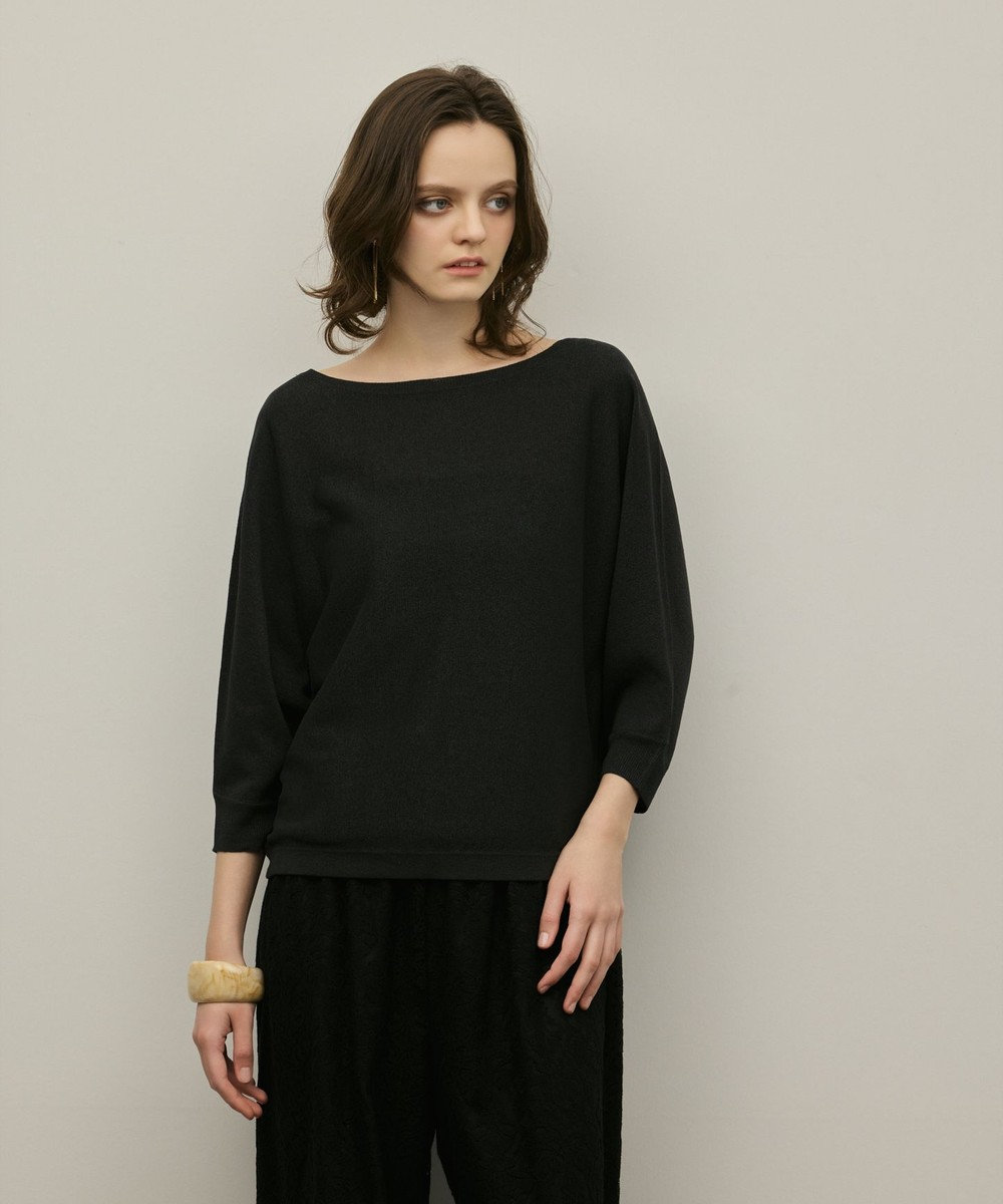 GRACE CONTINENTAL ドルマンニットトップ 