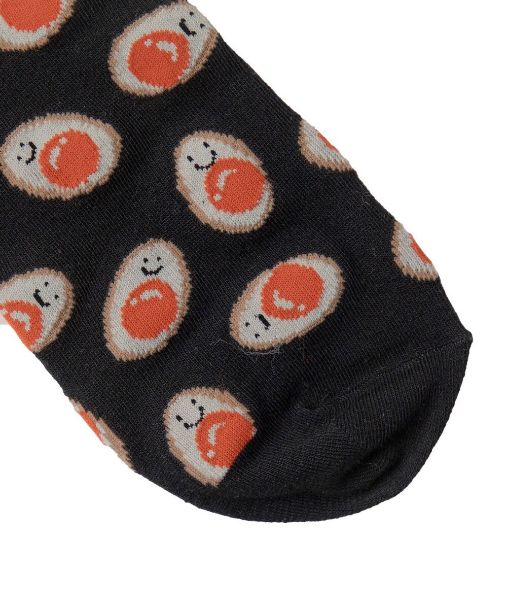 WEGO フード総柄ショートソックス 