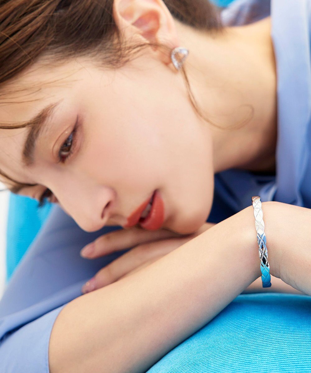 Tiaclasse キルトパターンバングル 