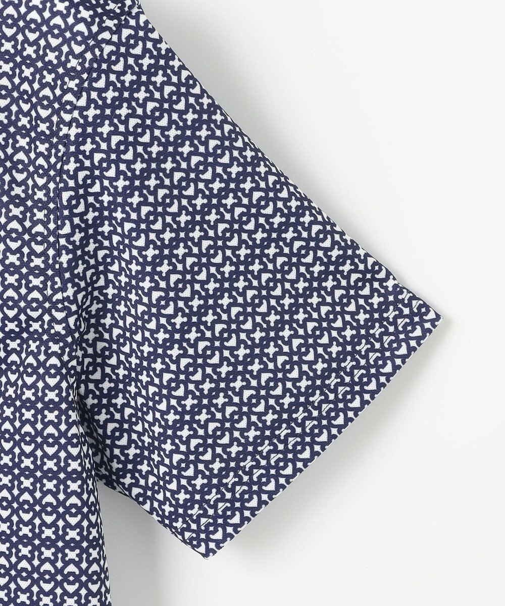 23区GOLF 【MEN】モノグラム柄  半袖ポロシャツ 