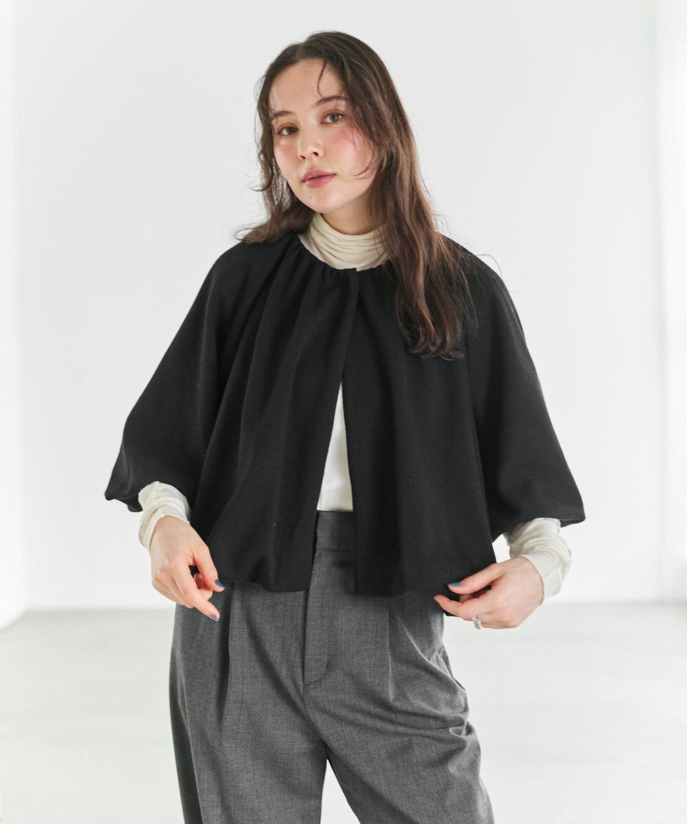 #Newans 【セレモニーにも/洗濯機可】バルーンヘムライトブルゾン​ 