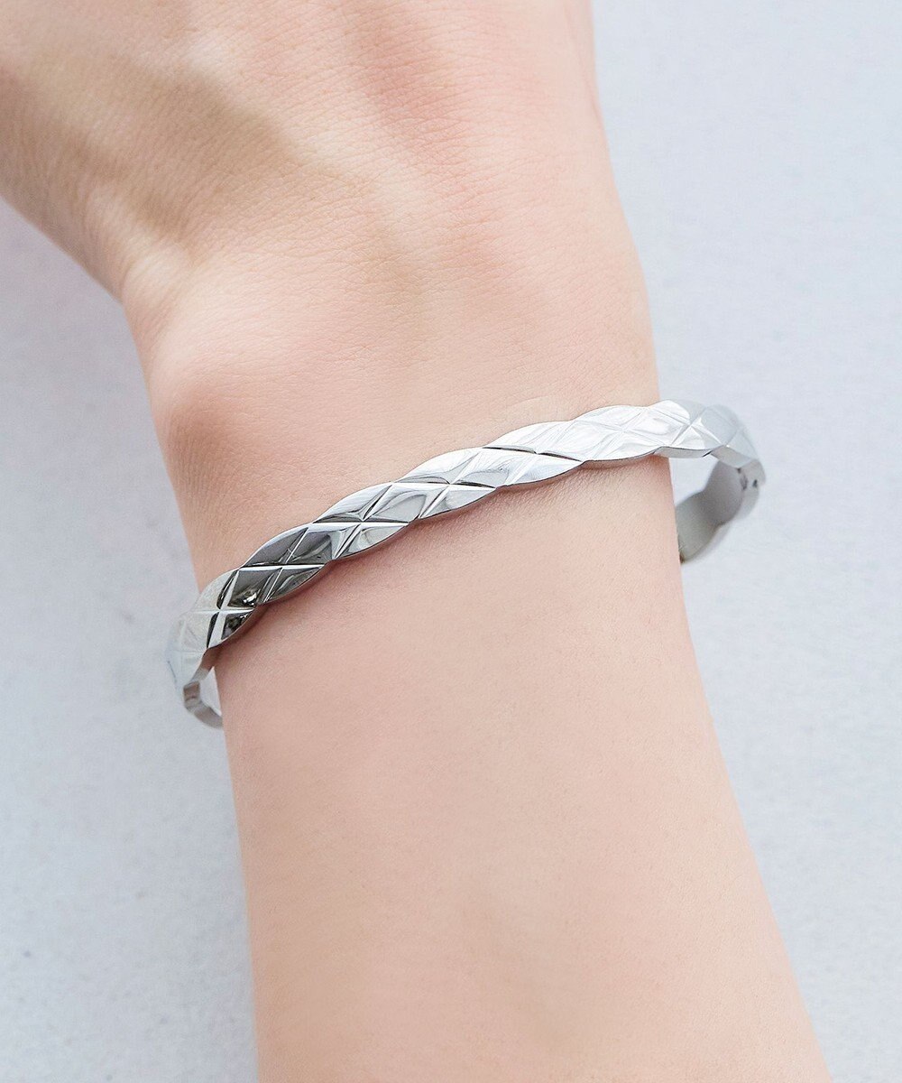 Tiaclasse キルトパターンバングル 