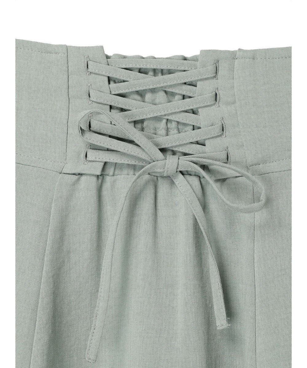 earth music&ecology バックレースアップスカート 