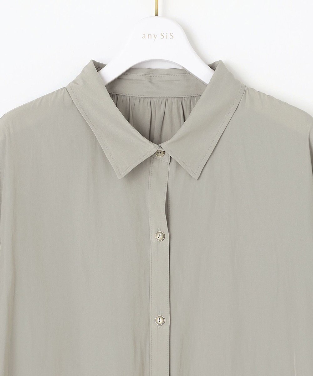 ANY SIS 【美人百花7月号掲載】ライトシアー シャツ 