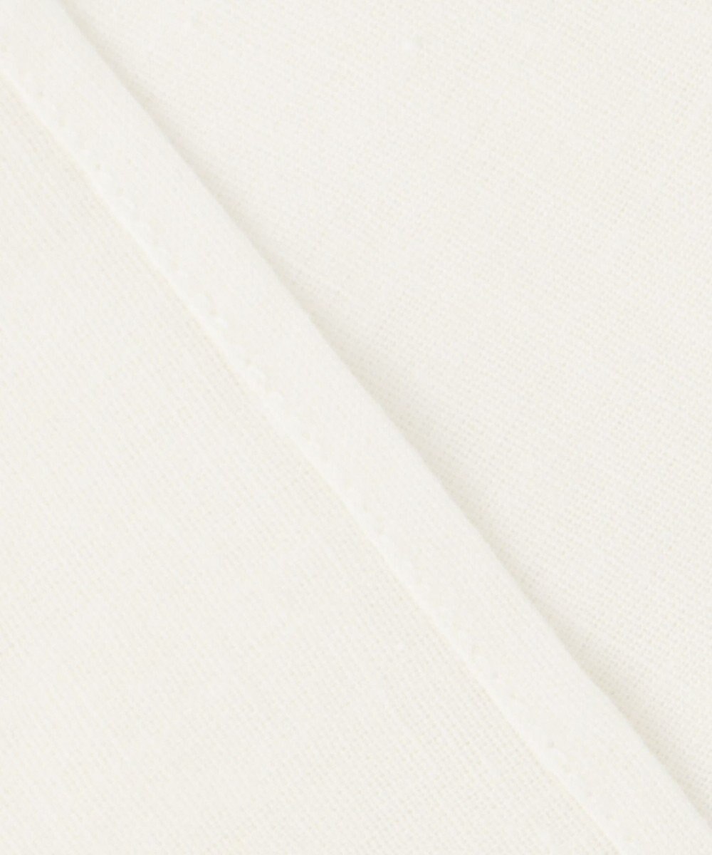 UNFILO 【GISELe 6月号掲載/洗える】リネンレーヨンバンドカラーシャツ 