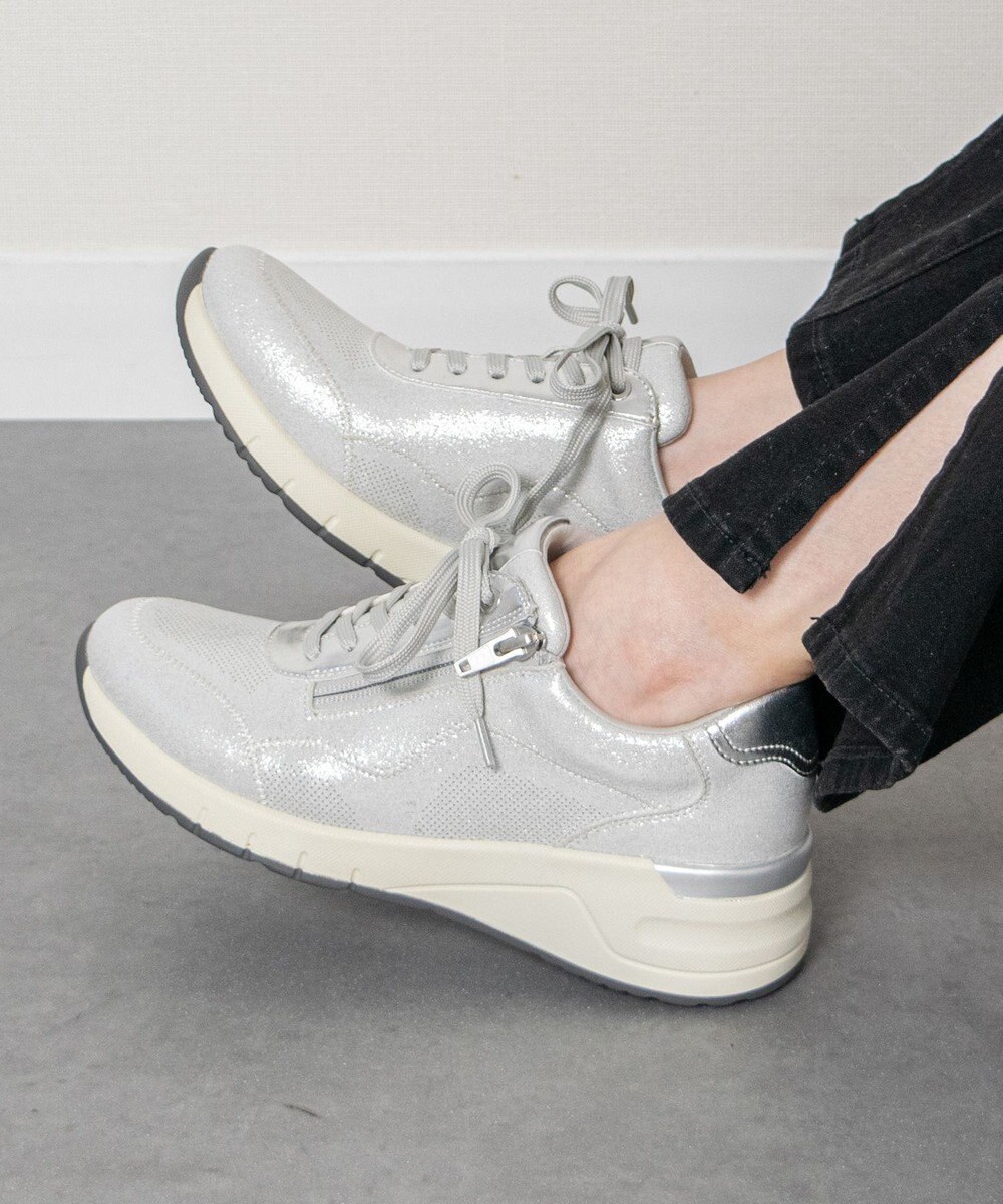 Bridget Birkin 【Round About】サイドジップスニーカー 