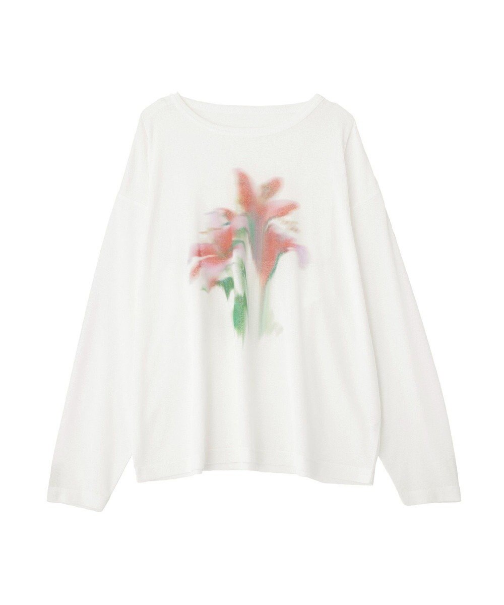 CRAFT STANDARD BOUTIQUE フラワープリントシアーロンTee 