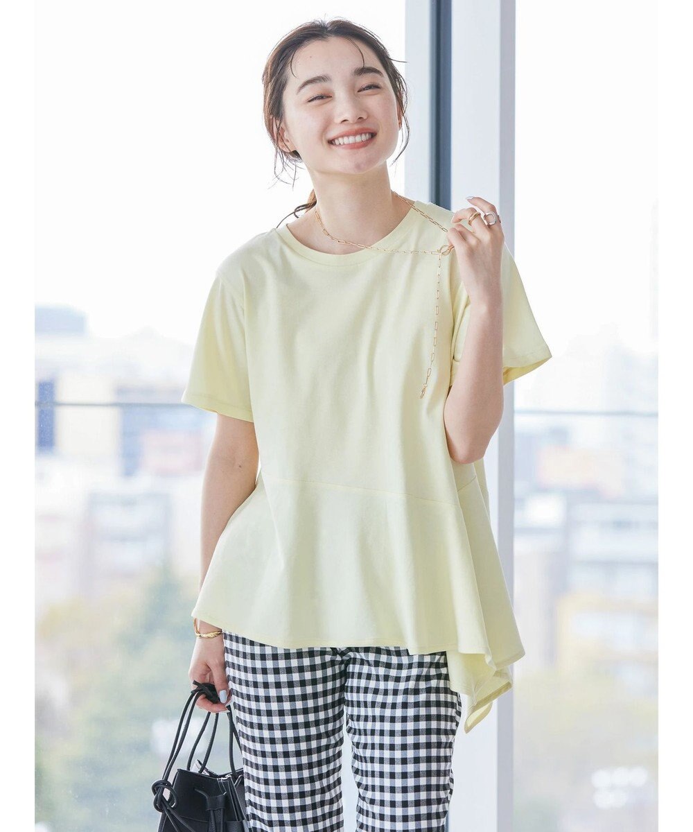 AMERICAN HOLIC 裾フレア切り替えカットプルオーバー 