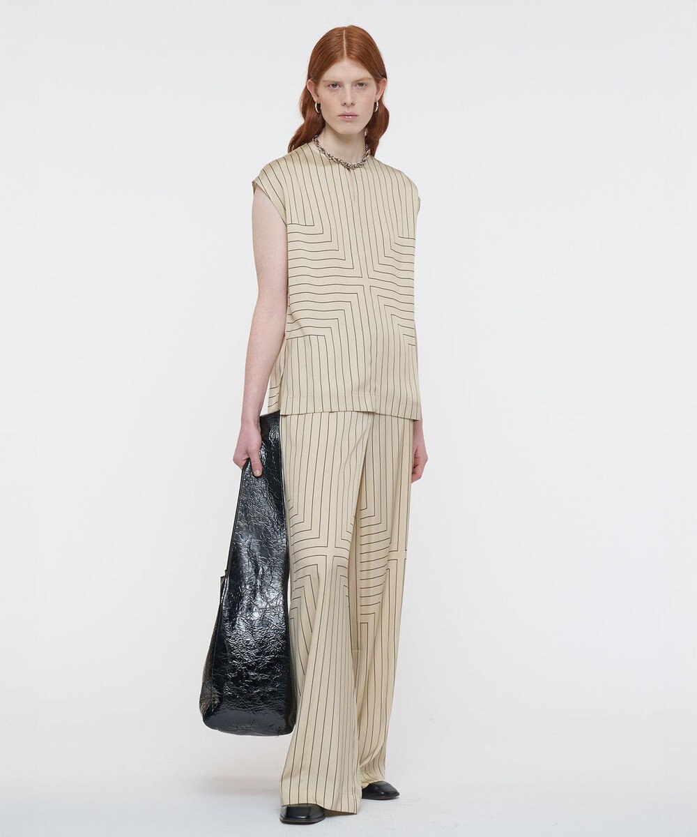 JOSEPH ジオメトリック アニメーション　ブラウス 