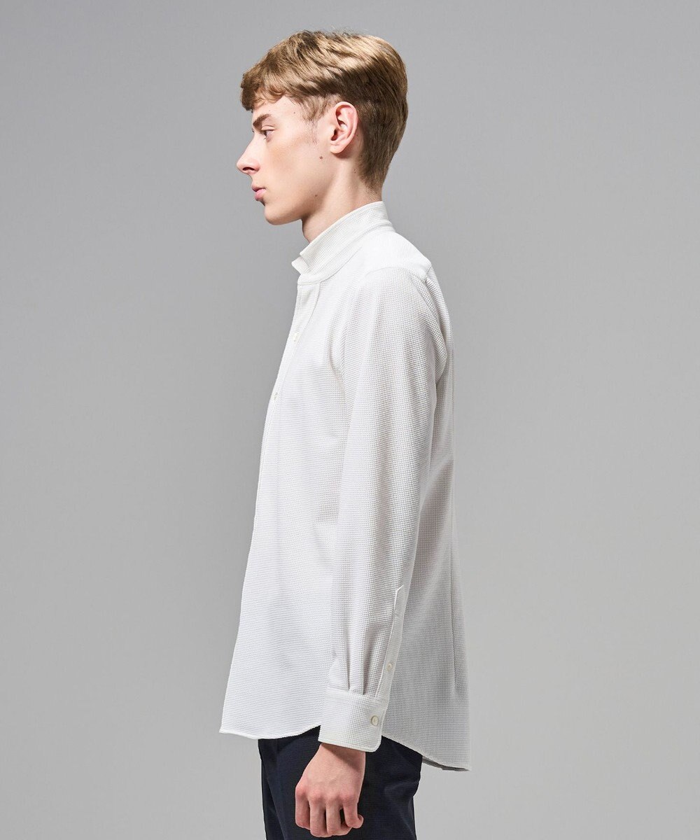 JOSEPH HOMME 【新素材】グリットタックジャージー　ウィングカラーシャツ 