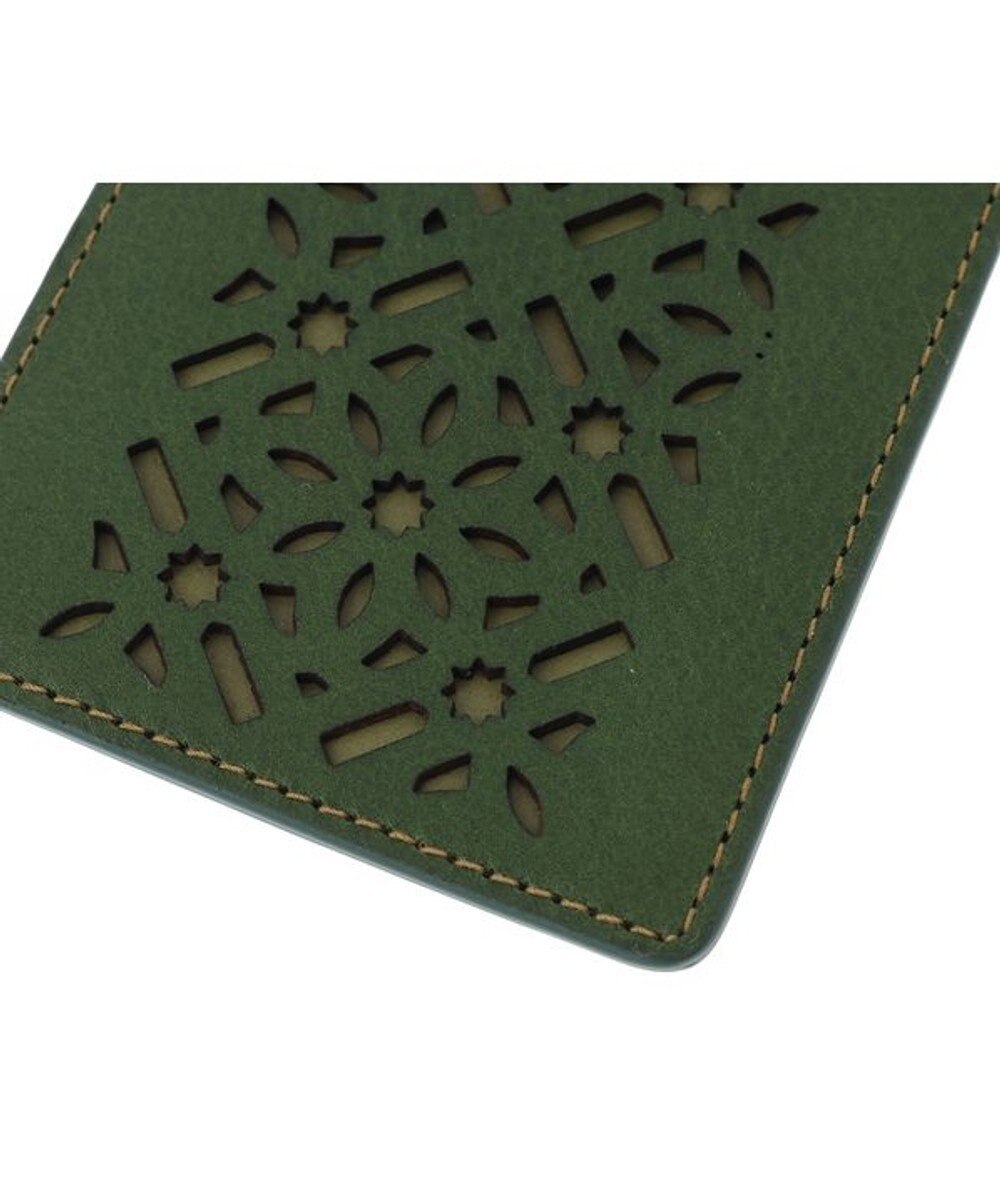 genten ダイヤカットワーク　パスケース 