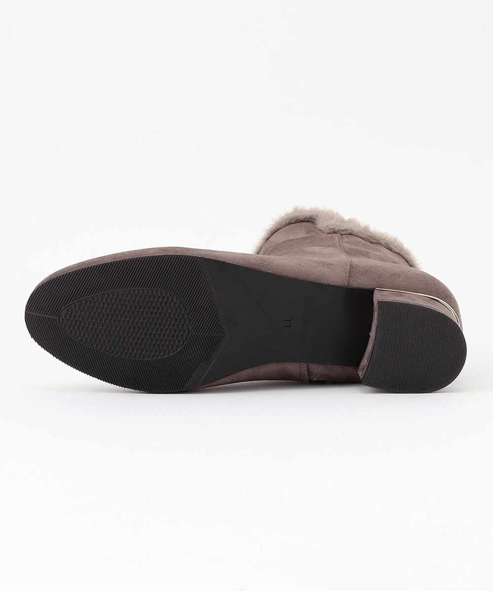 ANY SIS 【23.0~24.5cm】メタルポイントフェイクファーレディ ブーツ 