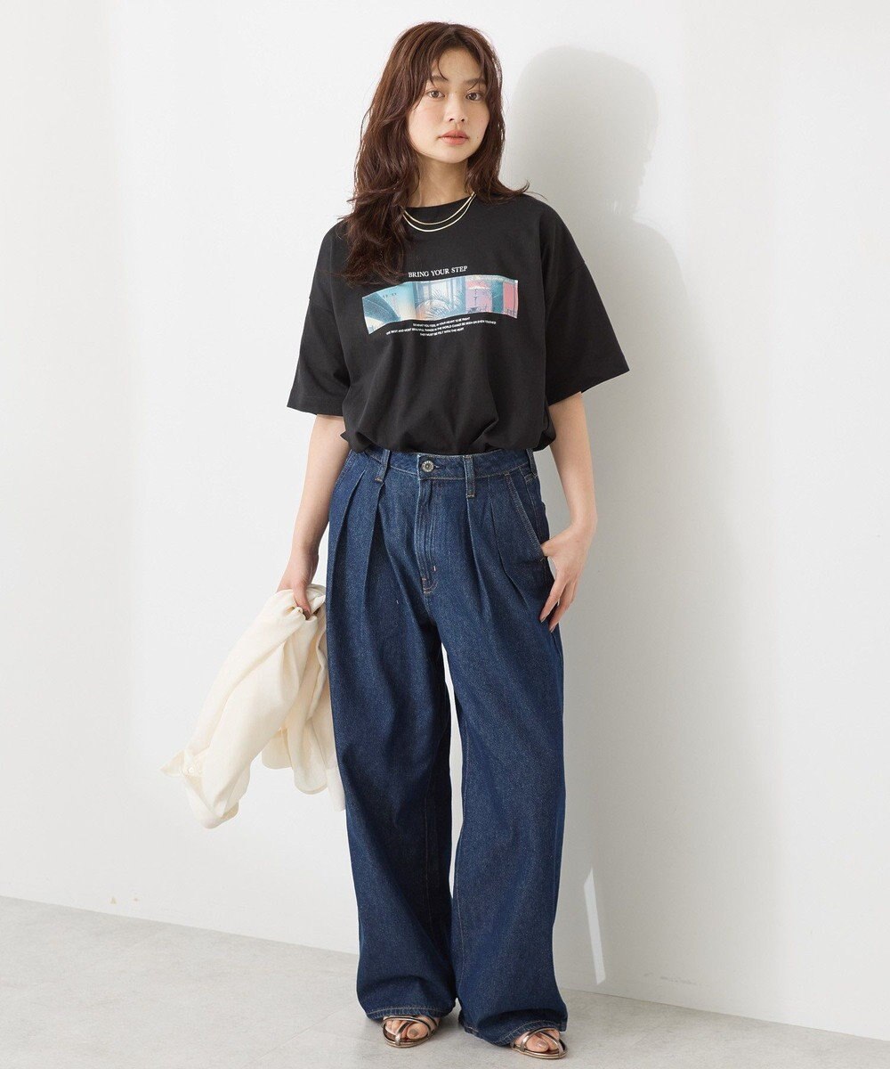 AMERICAN HOLIC ボックスフォトTシャツ 