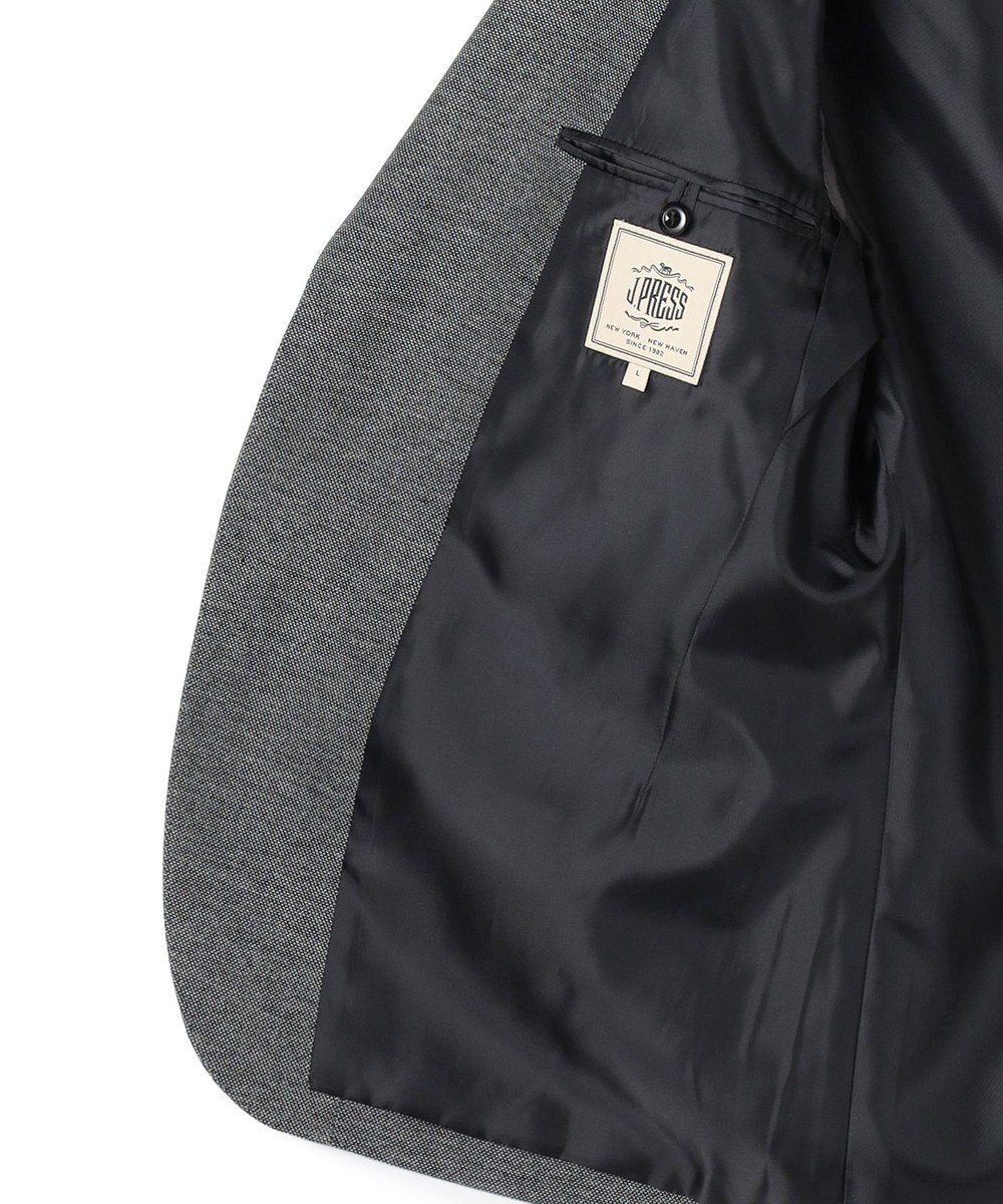 J.PRESS MEN 3シーズン着られる上質素材【ストレッチ / 吸水速乾 / 洗える / 消臭】AXIO 3ポジションジャージー ジャケット 