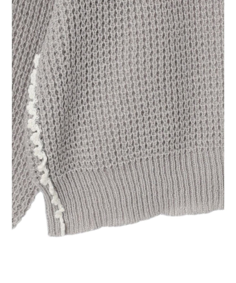 Green Parks ・Ｐｅｔｉｔ　Ｆｌｅｕｒ　ハイショクパイピングニット 