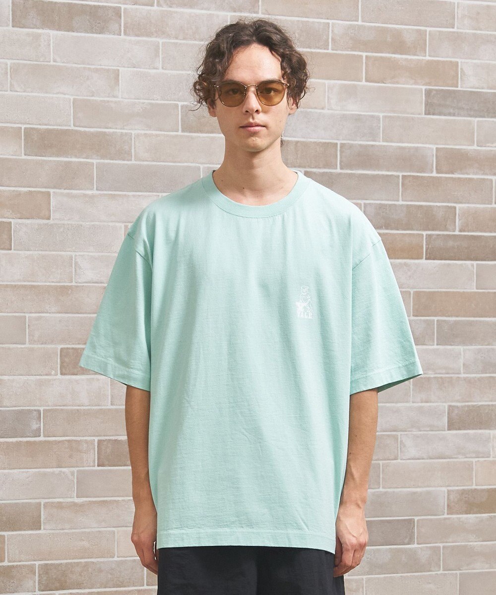 J.PRESS YORK STREET 【UNISEX】YALEバックプリント Tシャツ 