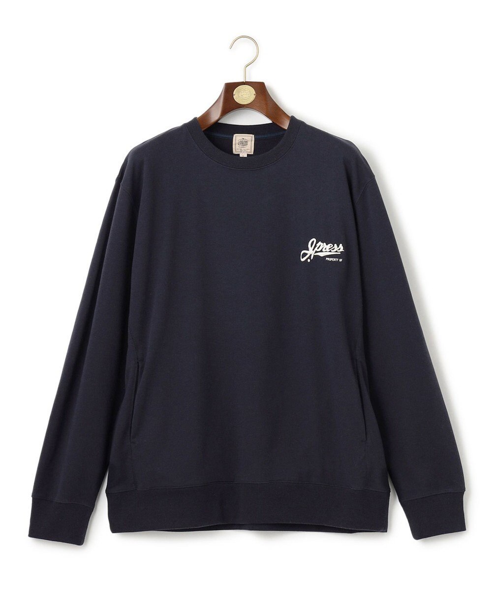 J.PRESS MEN インレージャージー ロゴトレーナー 