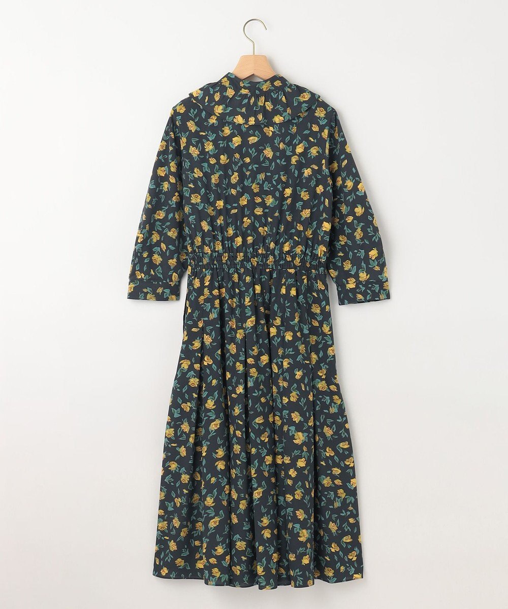 組曲 カッティングローズプリント ワンピース 