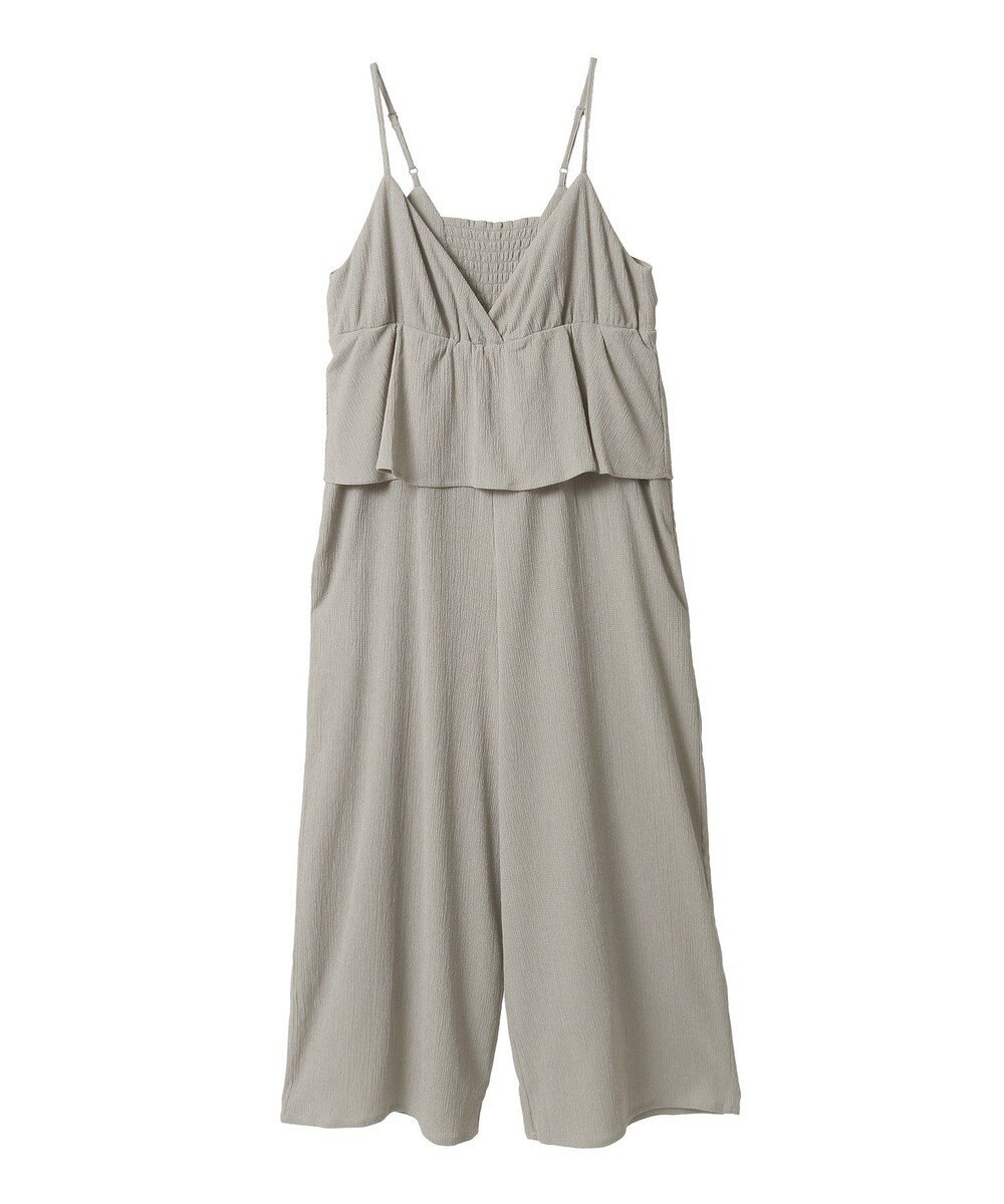 earth music&ecology ペプラムロンパース 