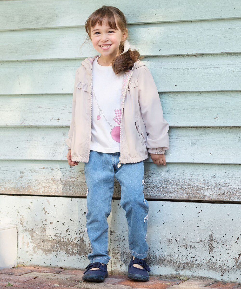 ANY KIDS シャカシャカ リバーシブルゾン 