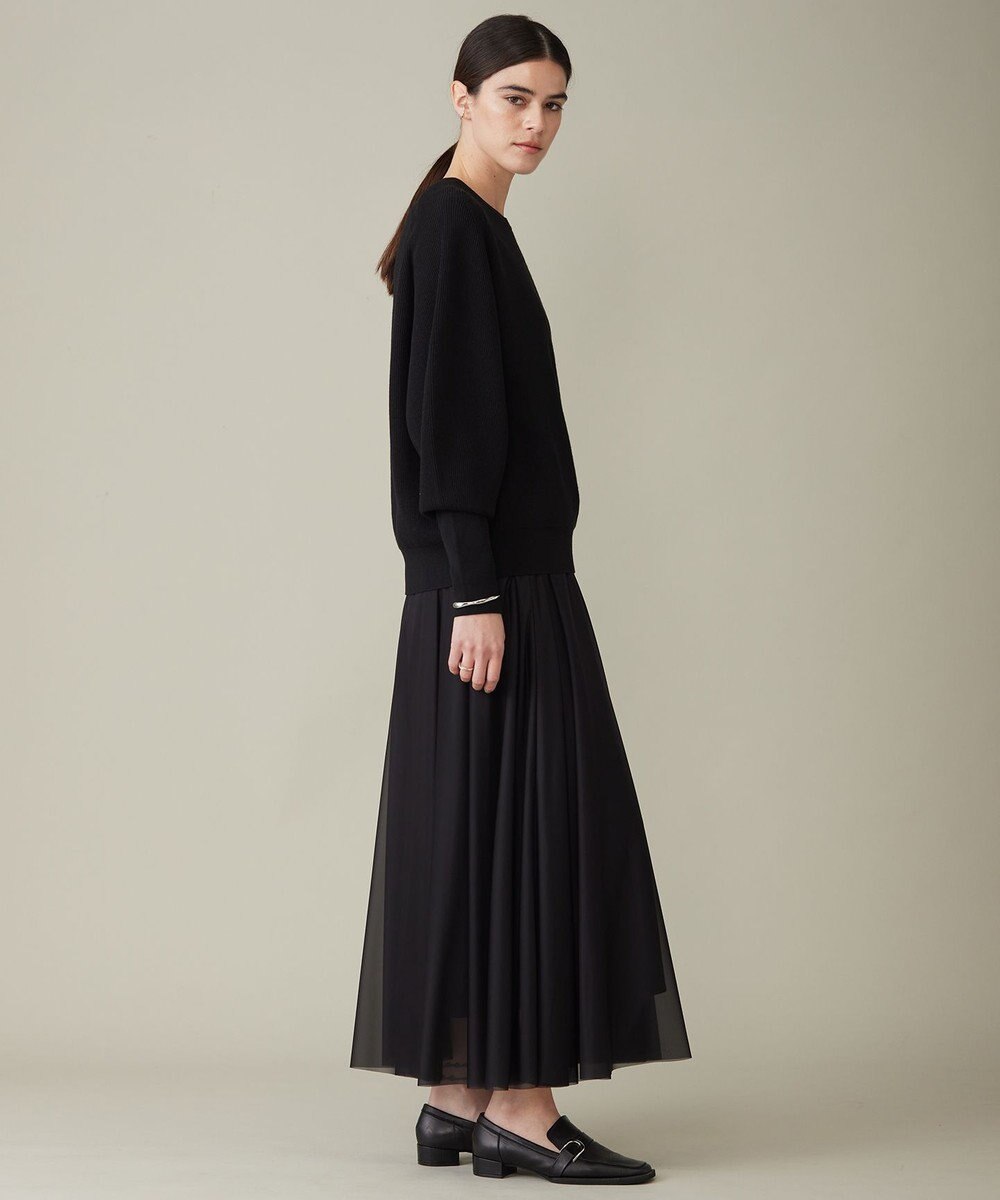 ICB 【洗える】ハイゲージチュール スカート 