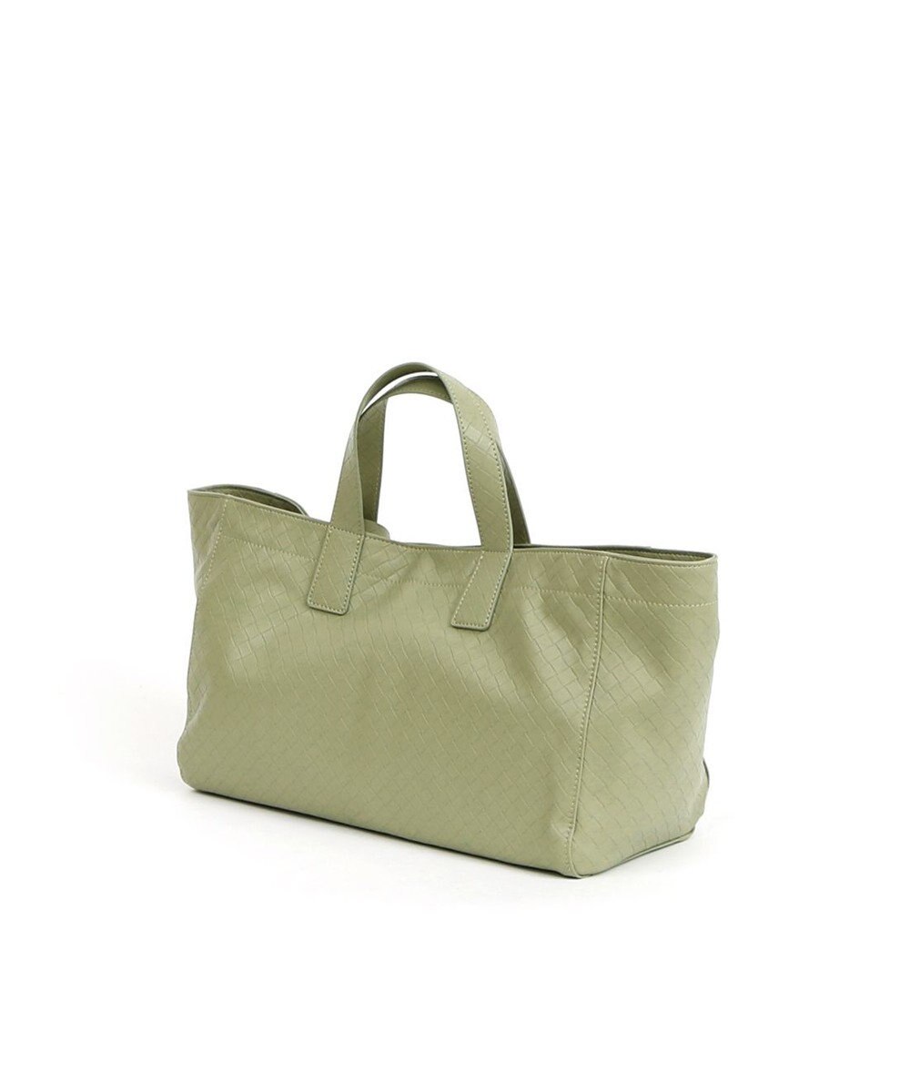 UNBILLION カシュカシュ cachecache / メッシュエンボス横長ショッパートート 