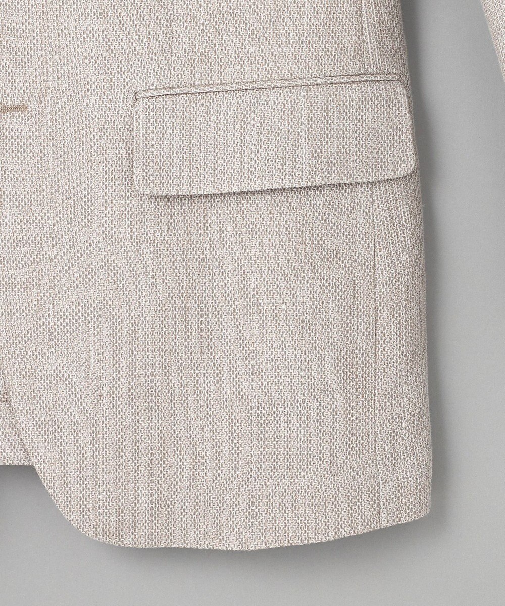 GOTAIRIKU 【DORMEUIL】ドーメル HEXAGON リネン ジャケット_ベージュ 