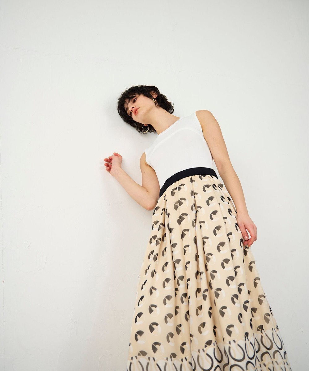 GRACE CONTINENTAL マリンニットワンピース 