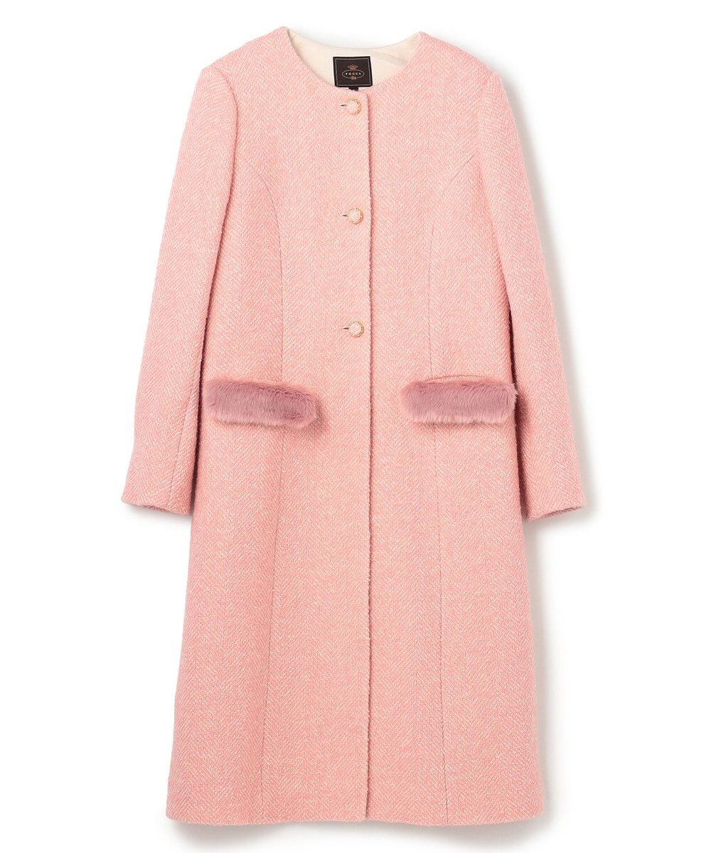 TOCCA 【消臭】SNOWBERRY POCKET TWEED コート 