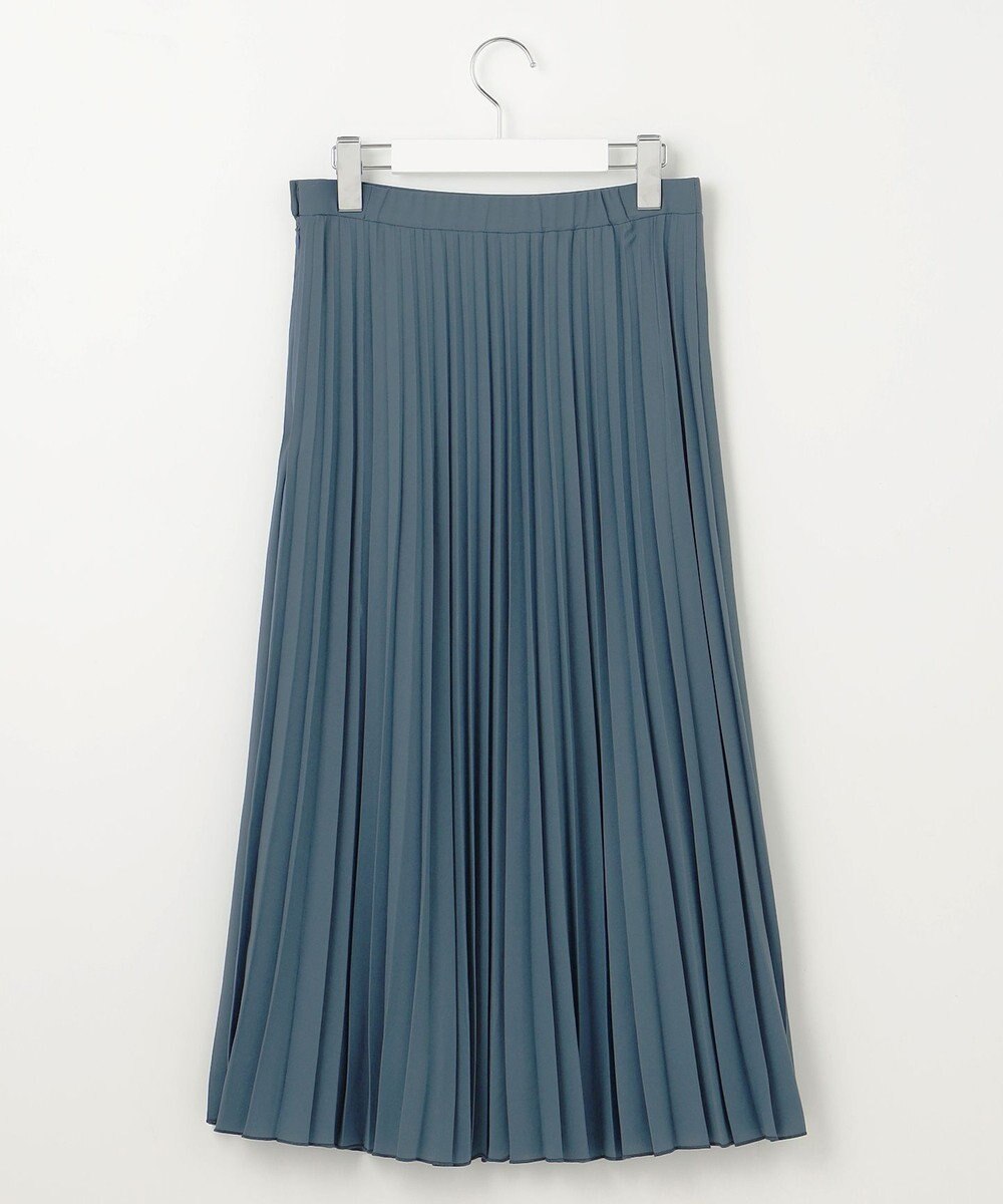 J.PRESS LADIES L 【洗える】ノルディス2wayジョーゼット プリーツ スカート 