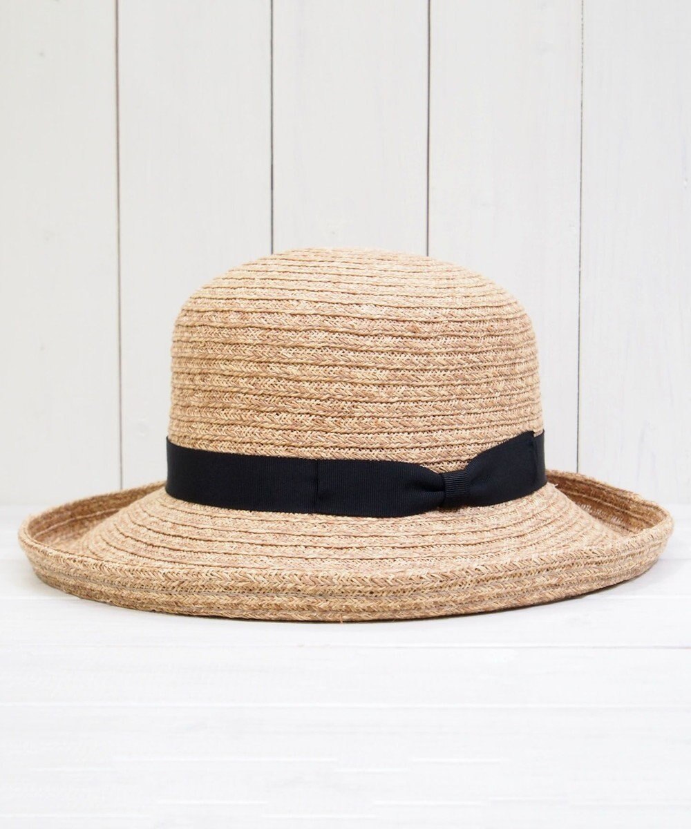 石田製帽 ラフィアブレードミックス セーラ 2WAY 