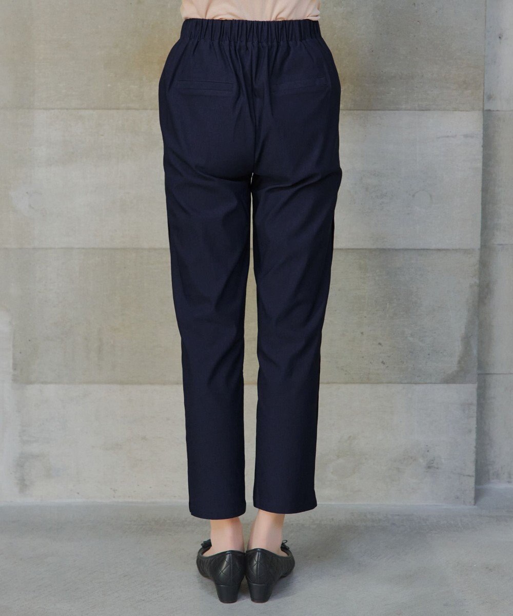 Tiaclasse L 【洗える】ストレッチサイドラインパンツ 