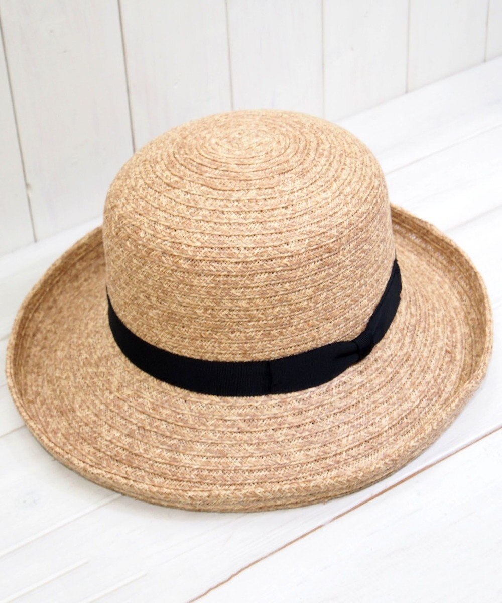 石田製帽 ラフィアブレードミックス セーラ 2WAY 