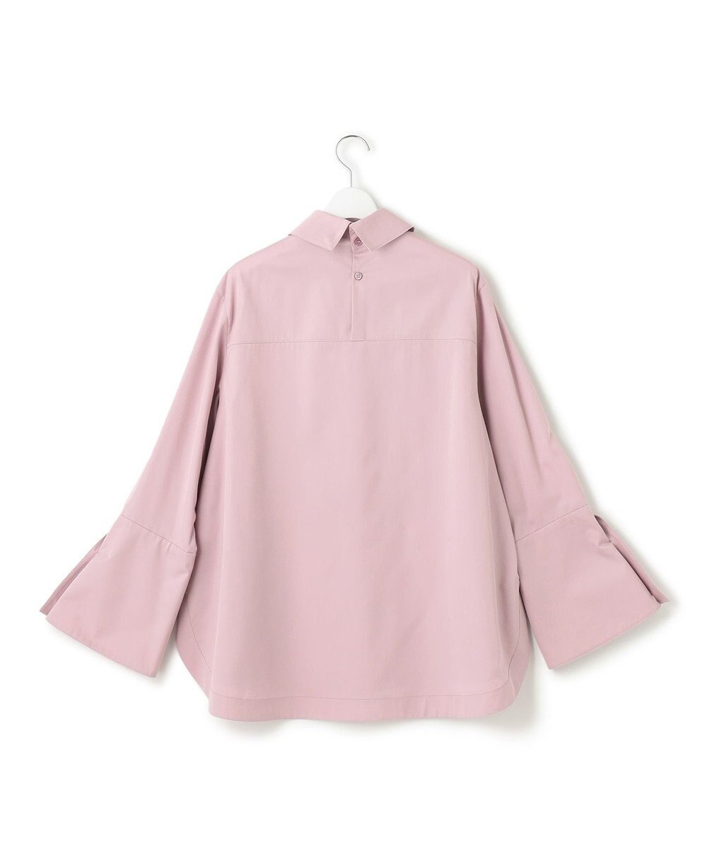 23区 【23区 lab.】ハイカウントコットン ロールアップカフス シャツ 