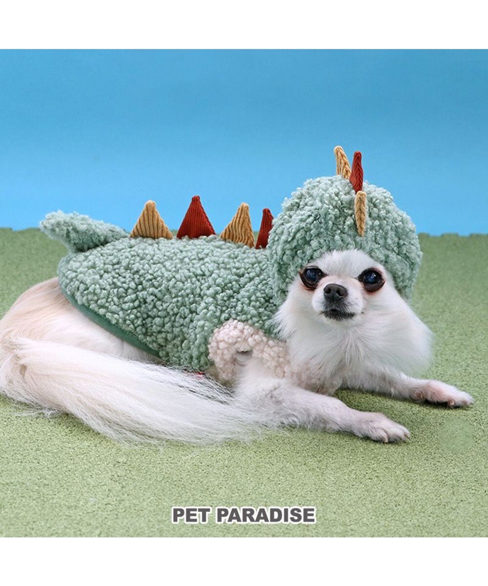 PET PARADISE ペットパラダイス パーカー 《恐竜 なりきり》 小型犬 