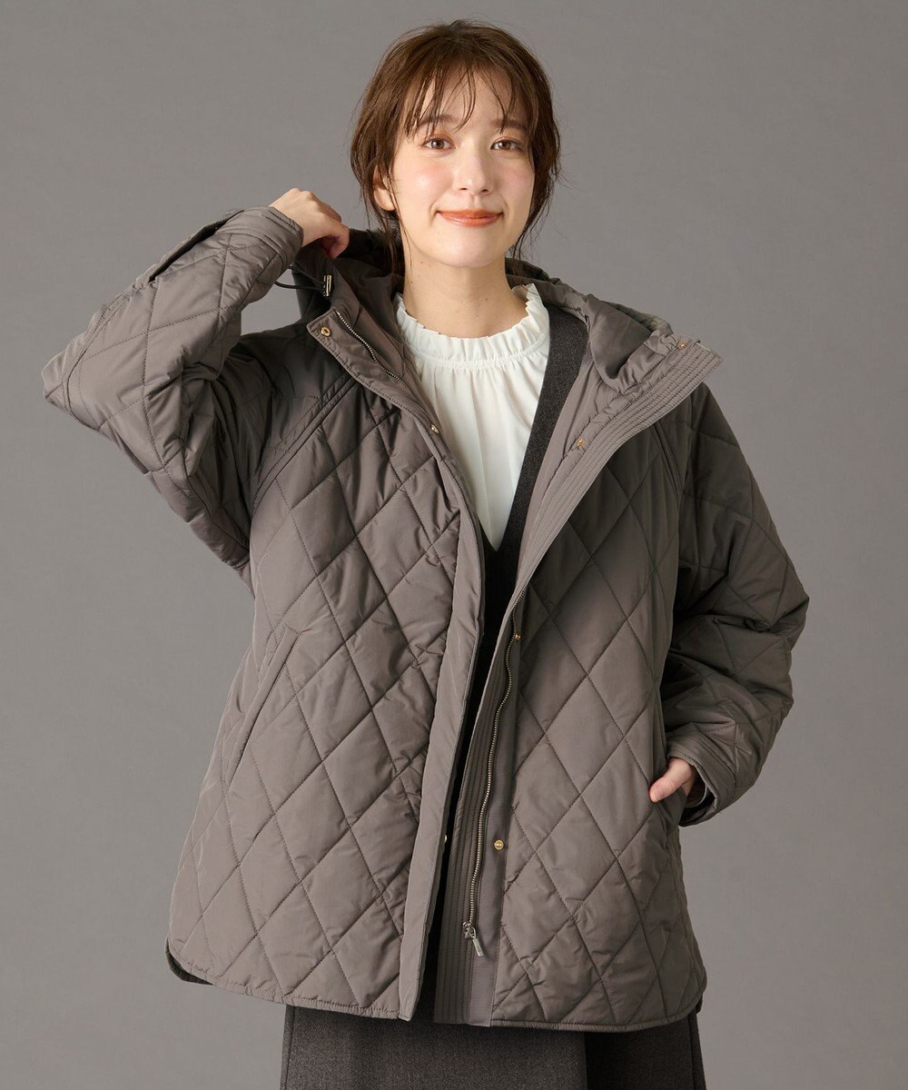 ANY 【洗濯機可/撥水】ダイヤキルトブルゾン 