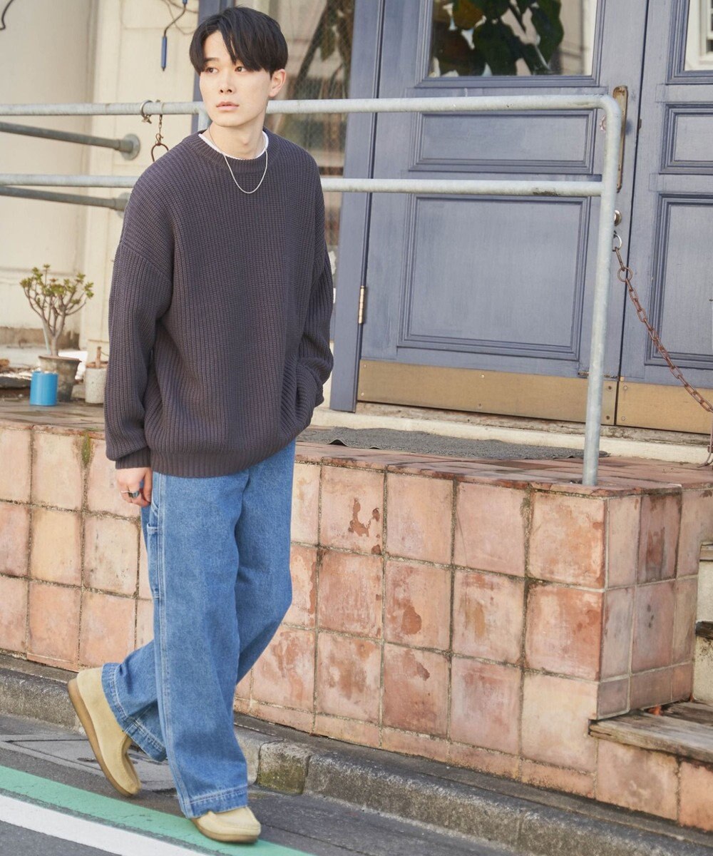 WEGO ルーズフィットプルオーバー 