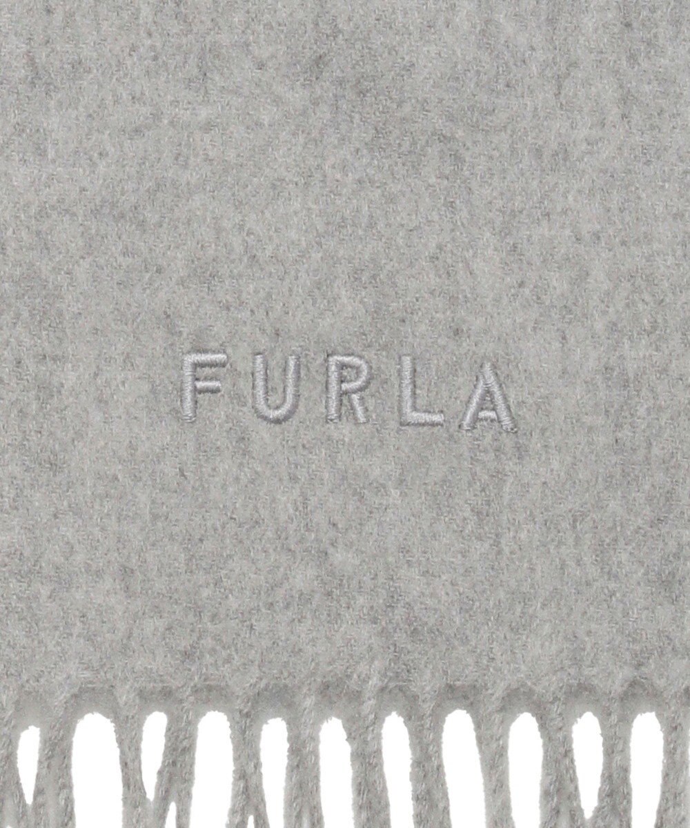 MOONBAT 【洗えるカシミヤ】FURLA カシミヤ100％ 無地ビッグマフラー／幅50cm 