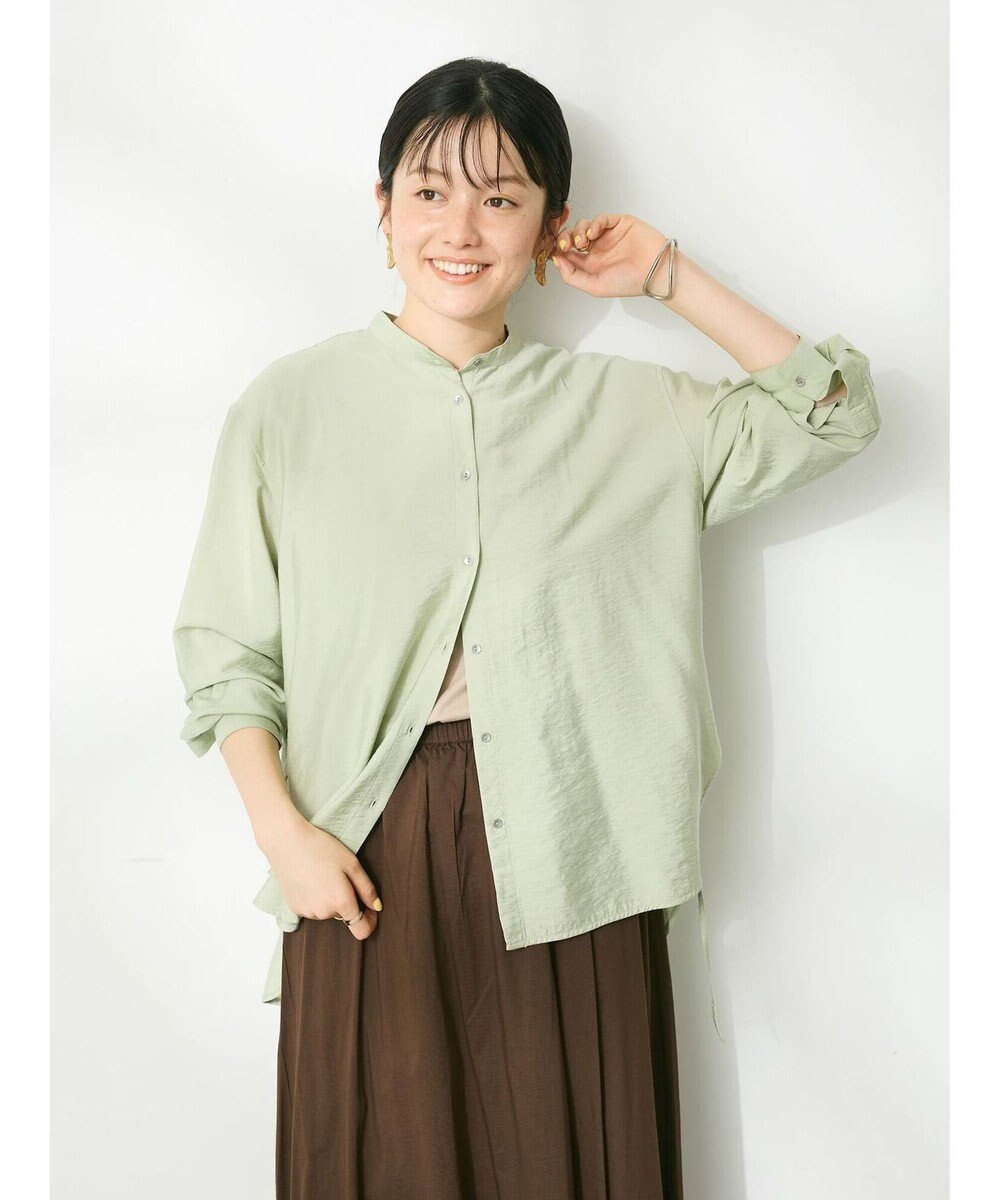 CRAFT STANDARD BOUTIQUE レーヨントロミサイドリボンチュニック 