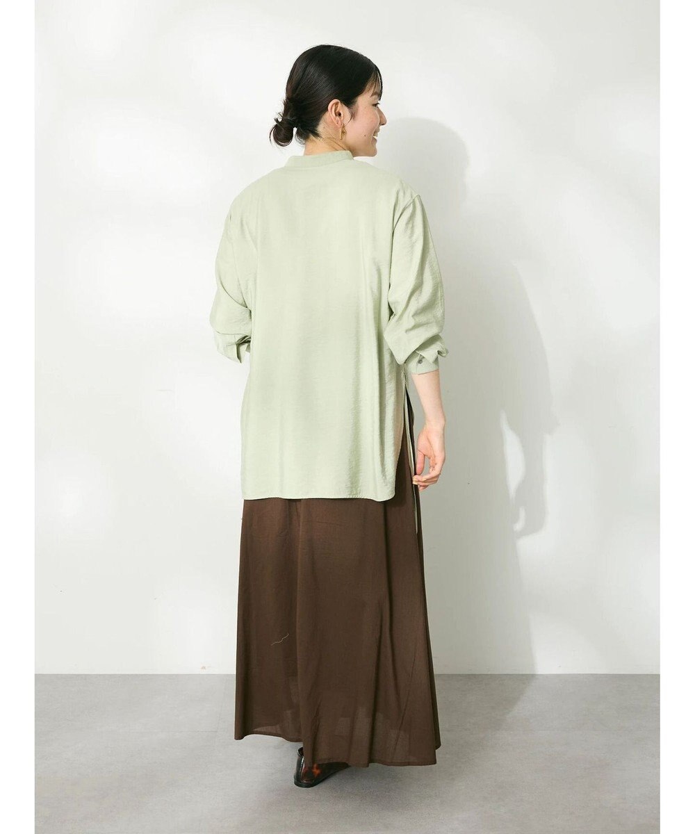 CRAFT STANDARD BOUTIQUE レーヨントロミサイドリボンチュニック 