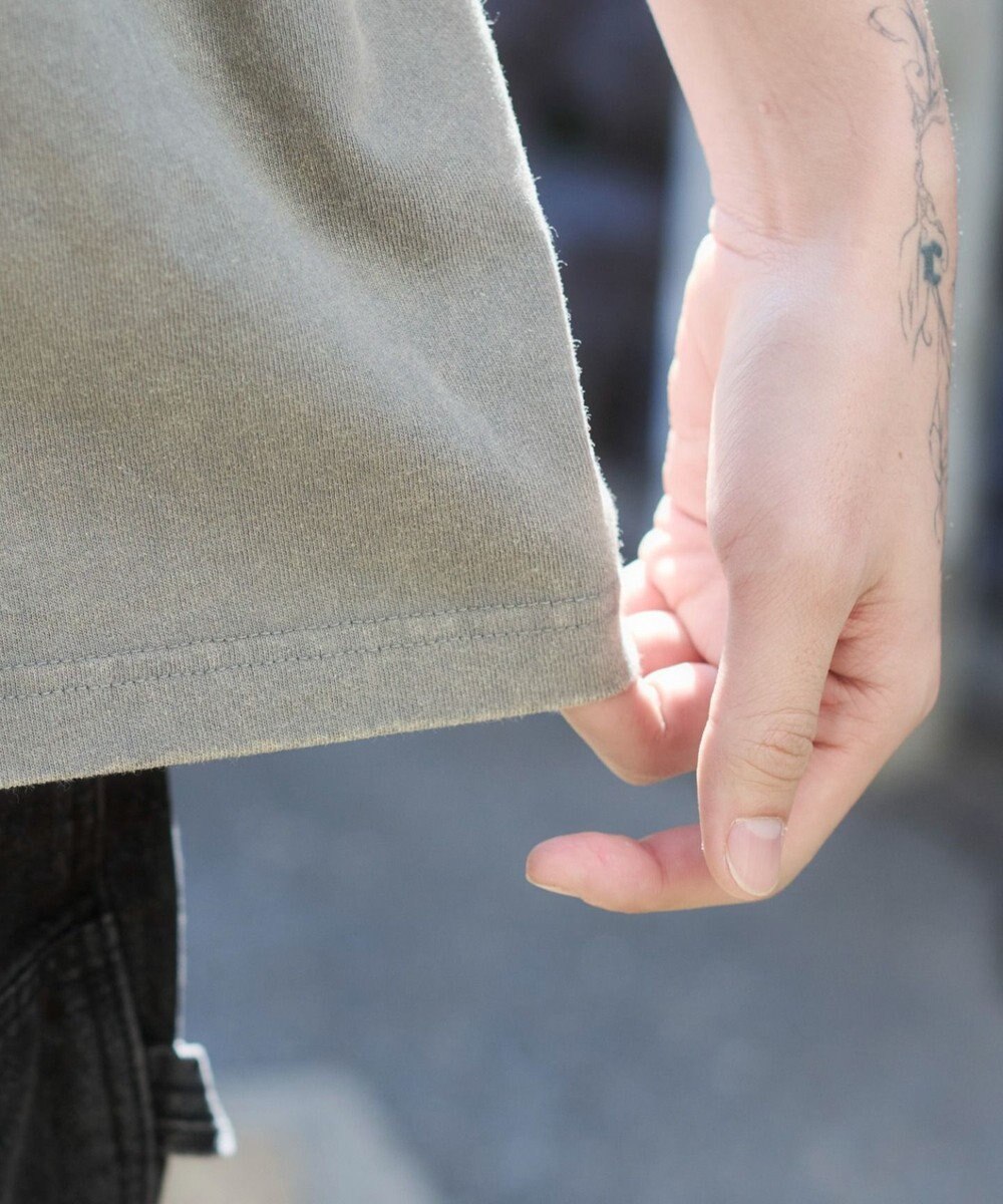 WEGO 【ユニセックス着用ITEM/MLサイズ展開】ブリーチダメージアップリケT（SS） 