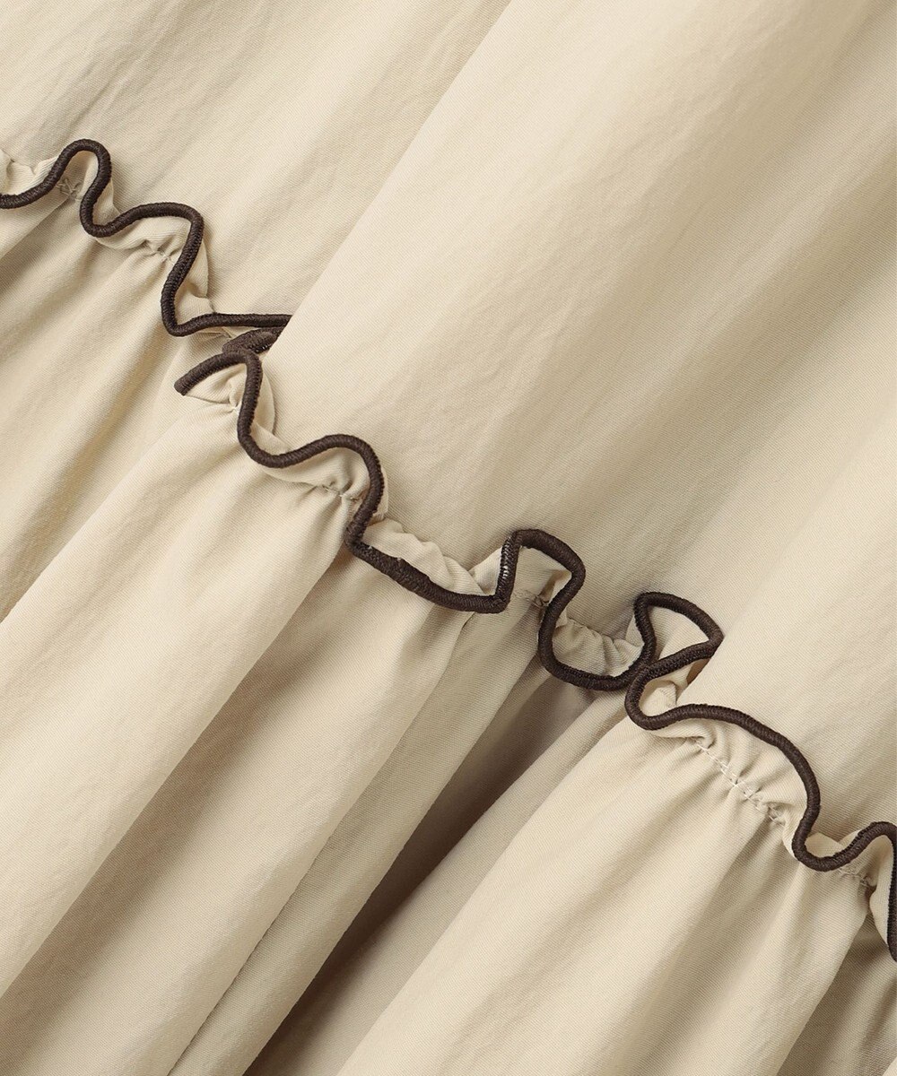 #Newans ボリュームティアードワンピース 